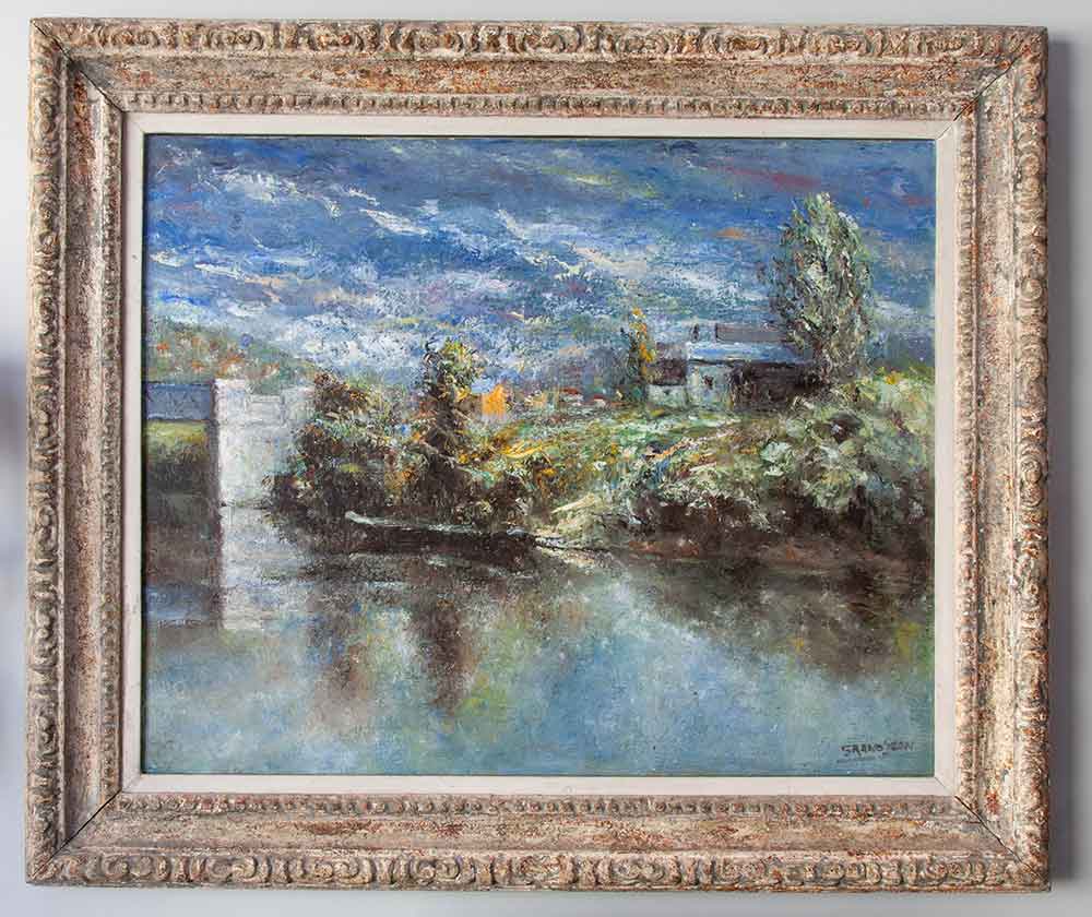 Grandjean Landscape Oil Painting