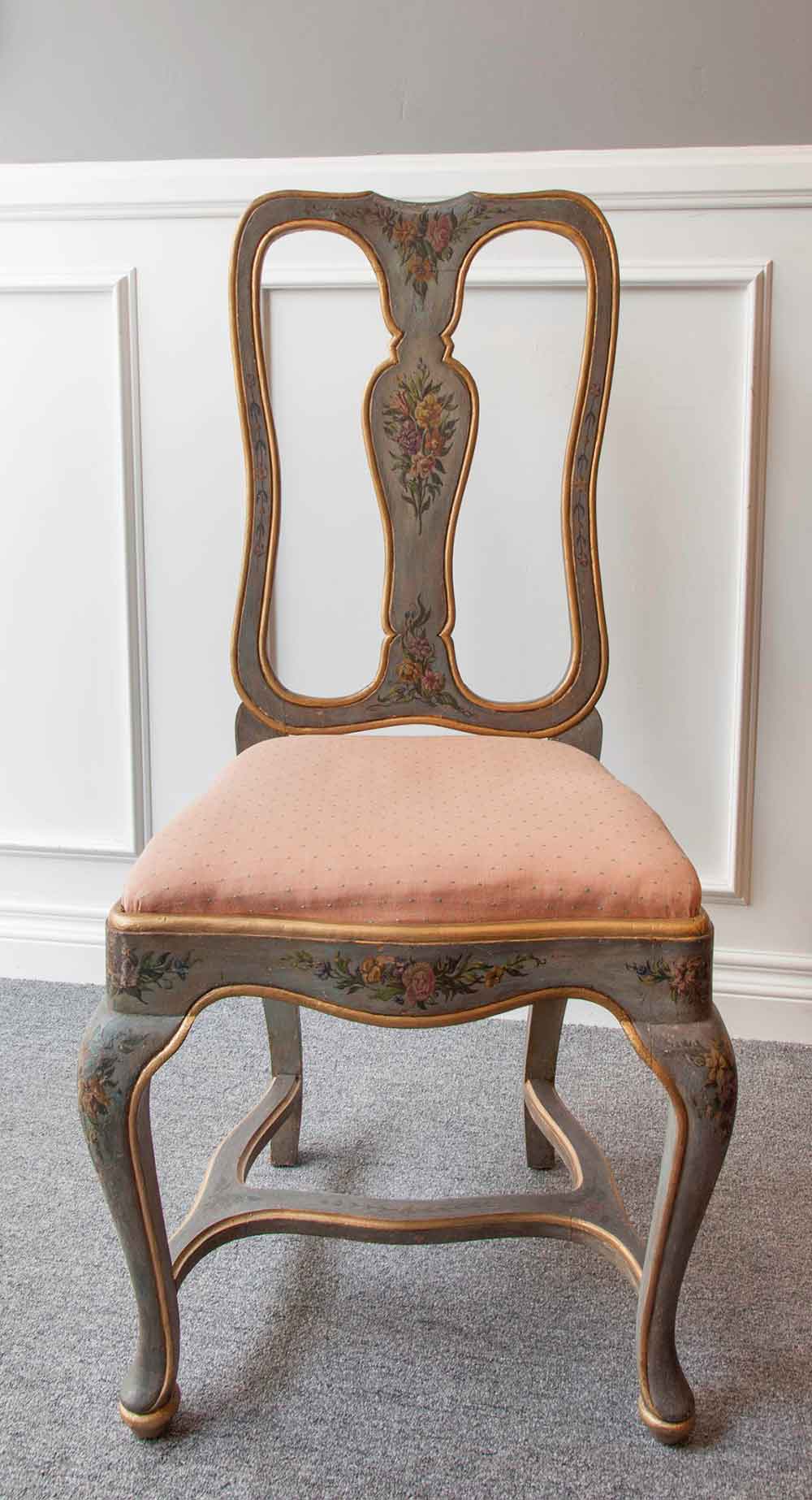 Italian Painted Chair