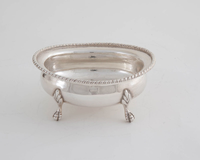 Buccellati Sterling Silver Footed Master Salt