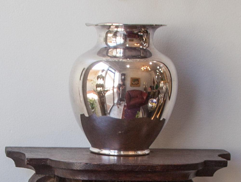 Reed & Barton Silver Plate Vases