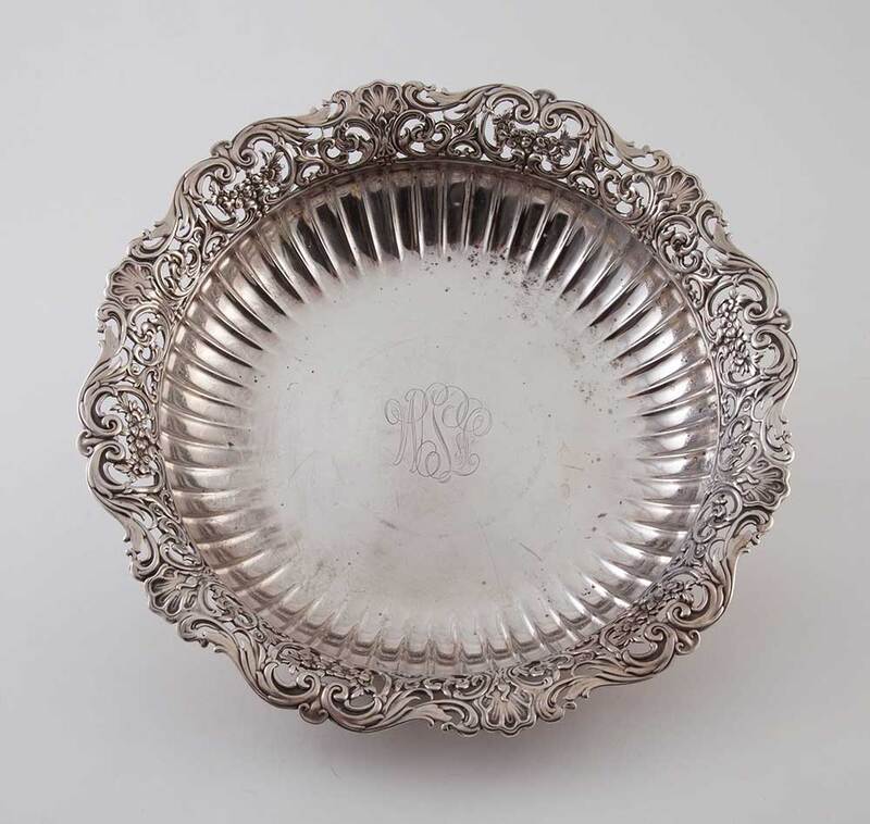 Whiting Mfg. Co. Sterling Silver Fruit Bowl